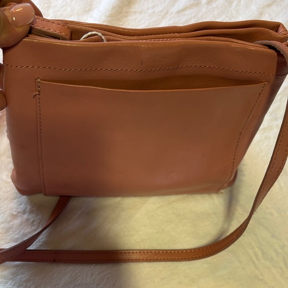 Hammitt pink Leather Crossbody with Gold Stud Accents - Picture 8 of 10